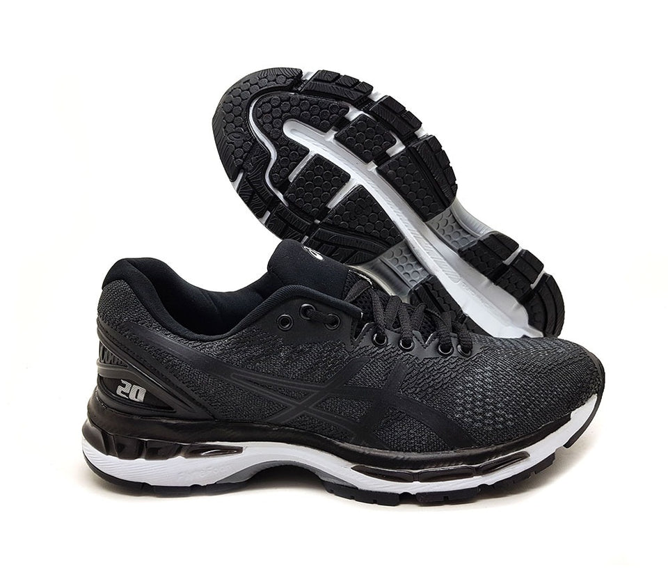 asics nimbus 20 preto