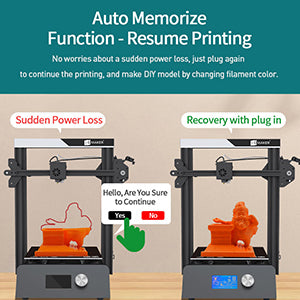 JGMaker Magic 3d printer: With resume printing feature