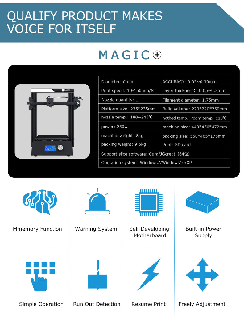 jgmaker magic specification