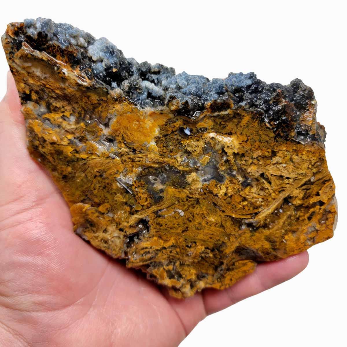 Eagle Rock Plume Agate Crystal Druzy Rough Chunk!