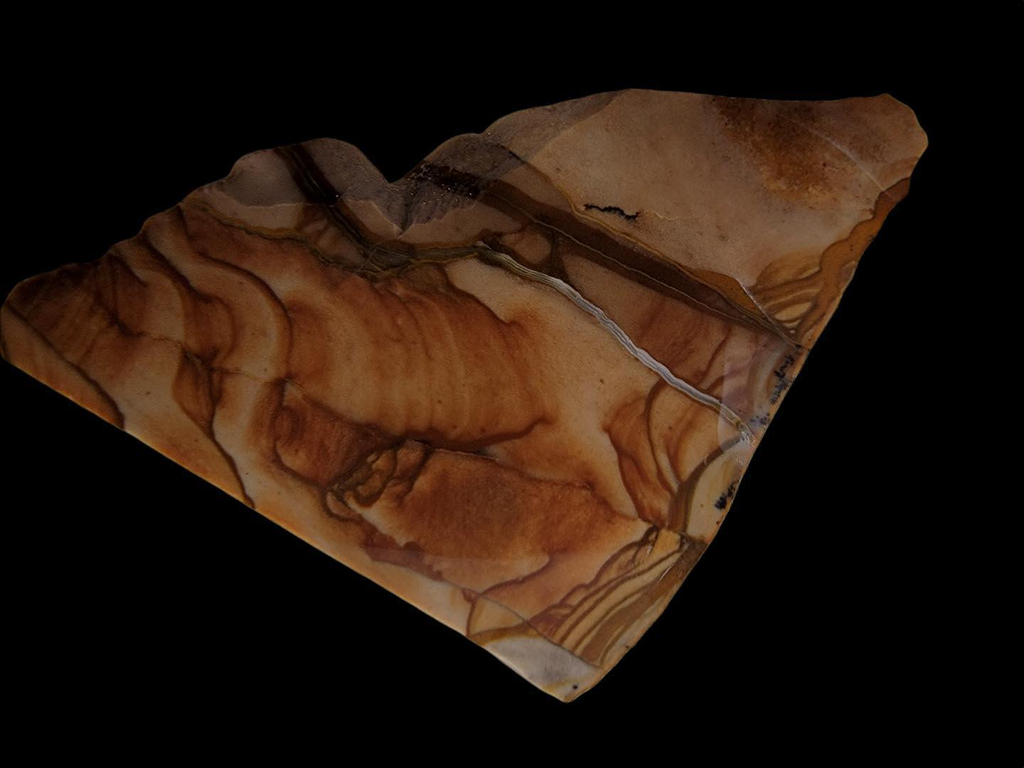Biggs Picture Jasper Slab! Lapidary Stone Slab!
