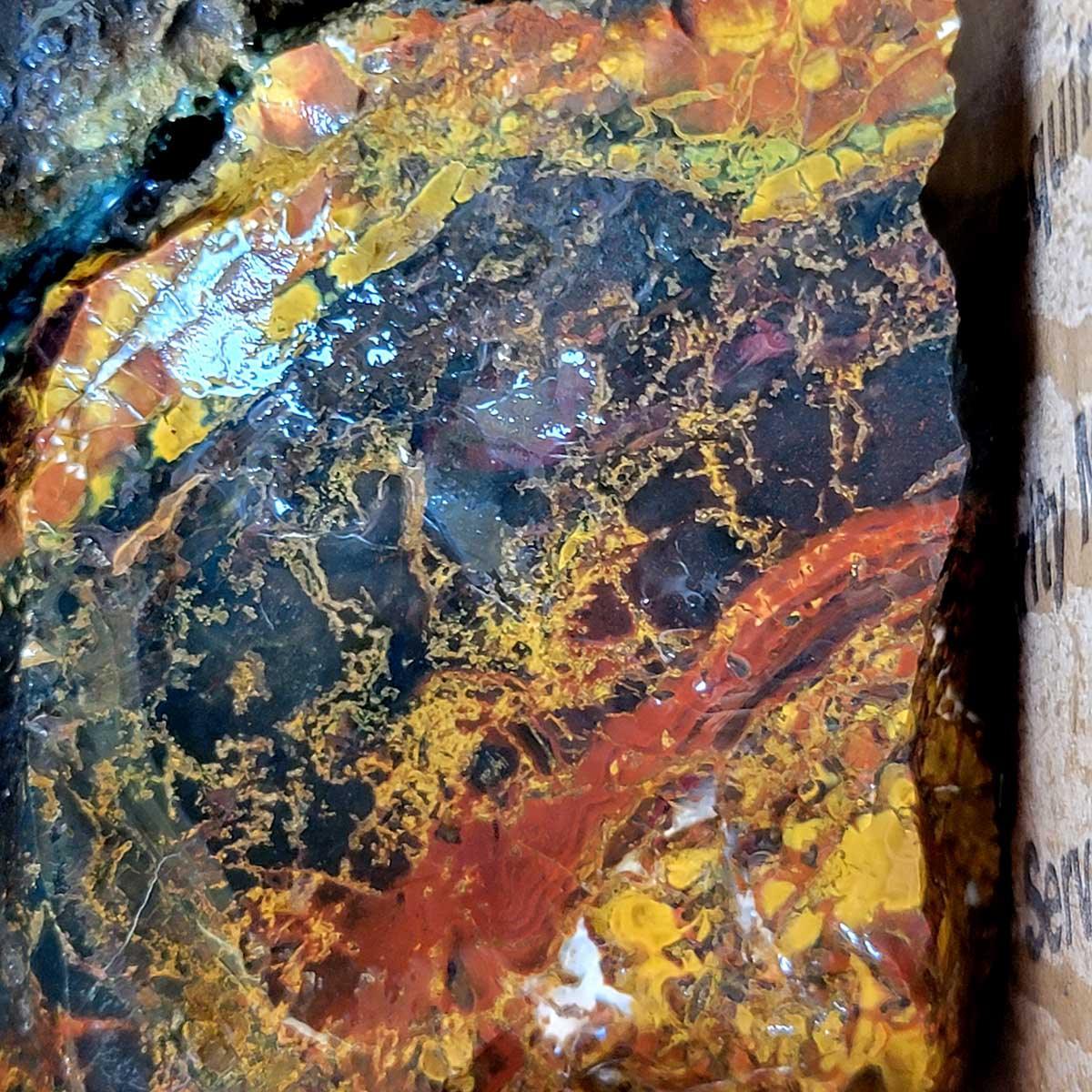 Kaleidoscope Jasper Cutting Trimmer Rough Flatrate!