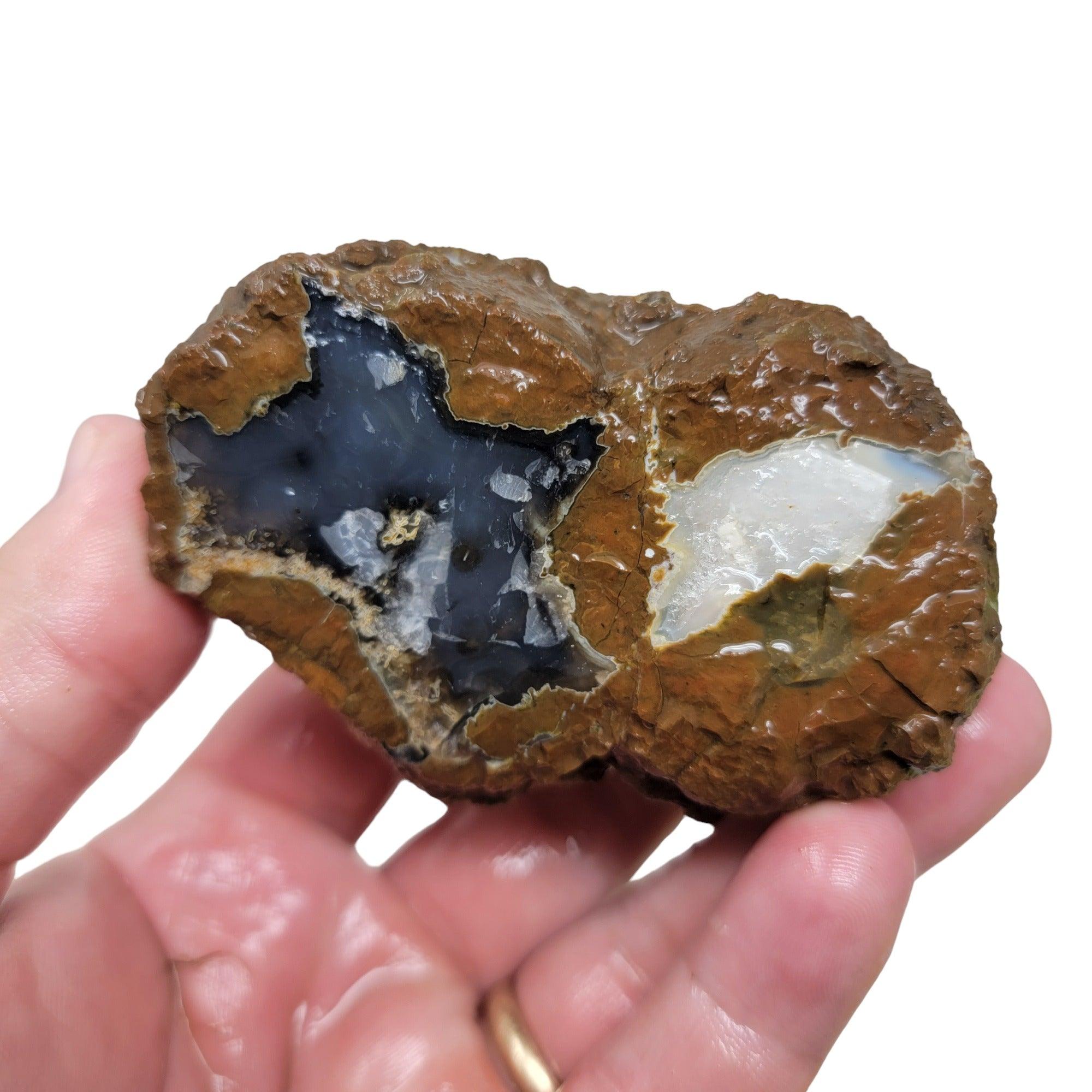 Priday Blue Bed Dual ThunderEgg Rough Chunk!