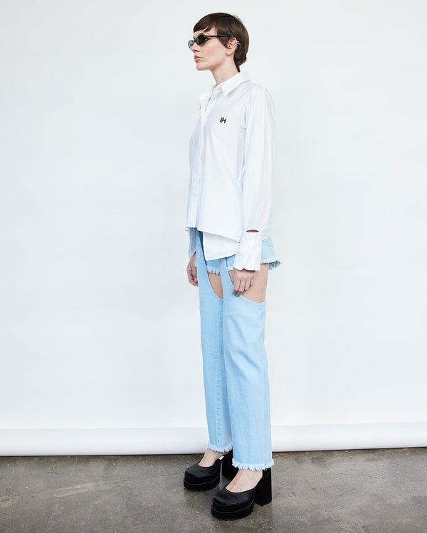 Buy Ice Blue Shirts for Women by Buda Jeans Co Online | Ajio.com