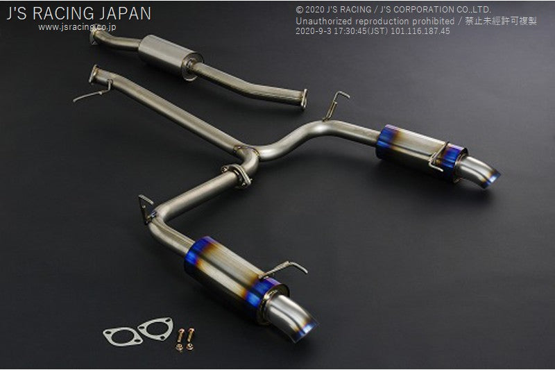 J'S RACING TSX CL7 R304 SUS EXHAUST 60RS - On The Run Motorsports