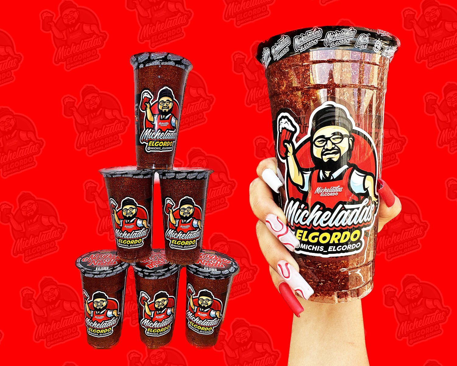 Miche Cups - 6 Pack - Micheladas el Gordo product image