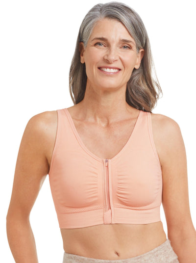 Amoena Emilia Seamless Surgical Bra - White