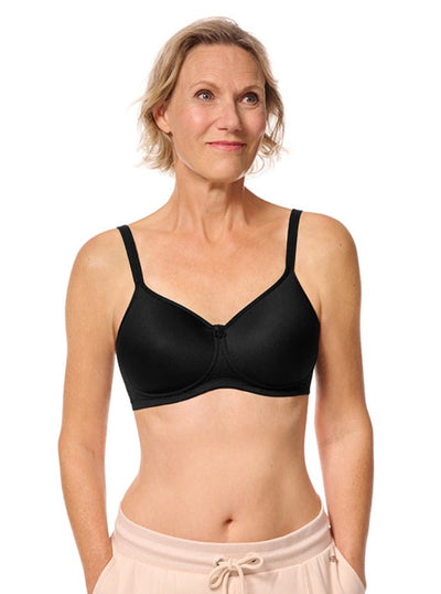 FINAL SALE* Mastectomy Bra 'Mara Wire Free Moulded Cup' Light Blue –