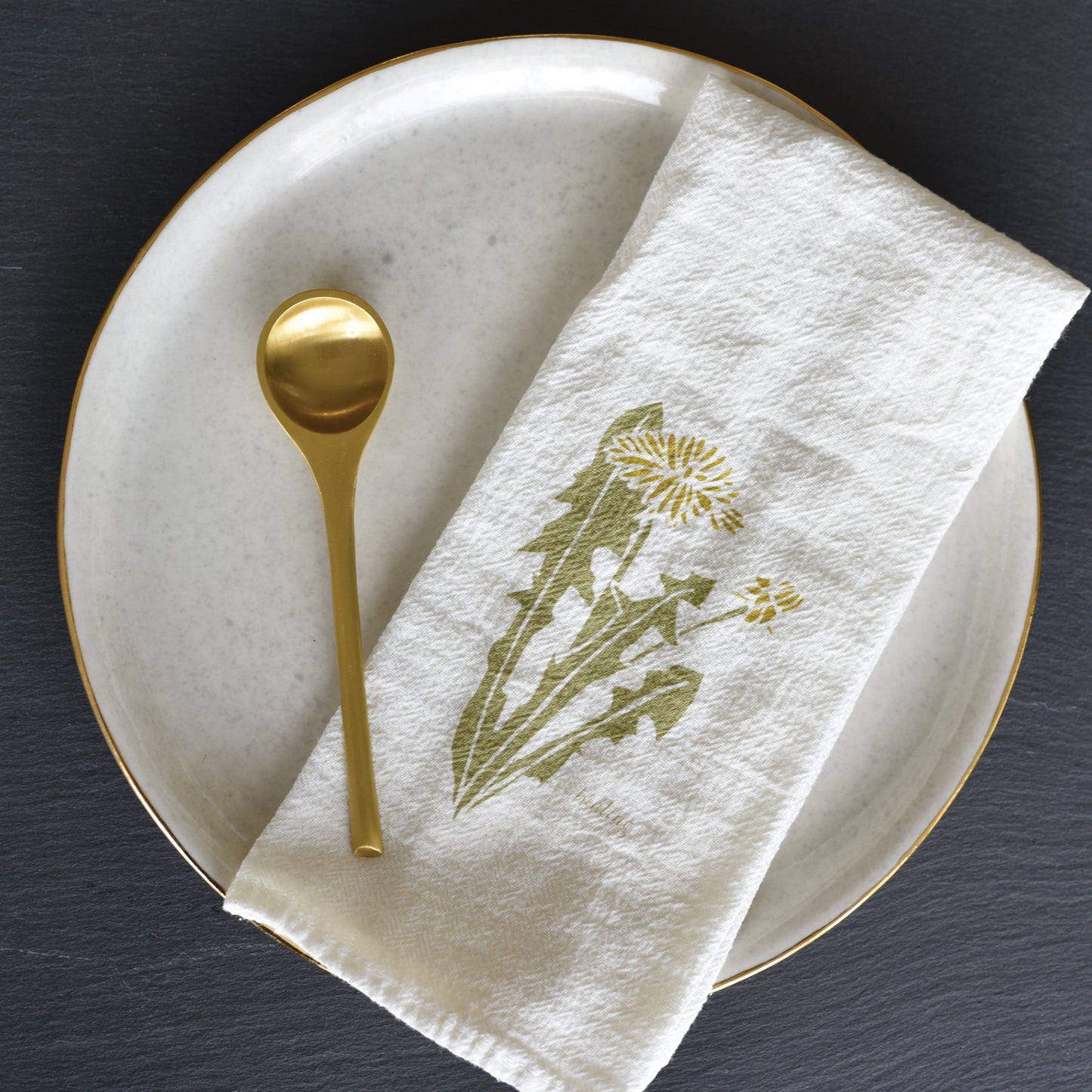 100% Pure Linen Reversible Dinner Napkins