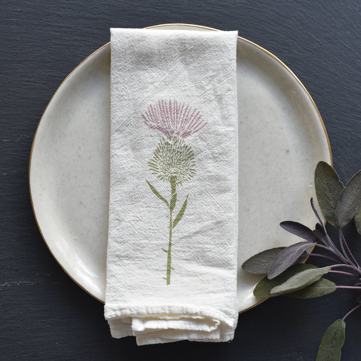 Hydrangea Cloth Napkins - set of 4 - Adorn Goods