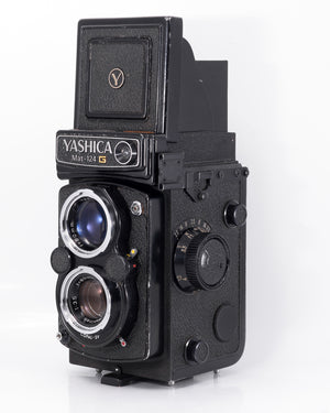 Yasica Mat-124G Medium Format TLR film camera with 80mm f3.5 lens