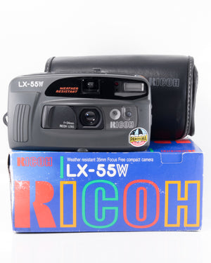 BOXED Ricoh LX-55W 35mm Point & Shoot Film Camera with 34mm Lens