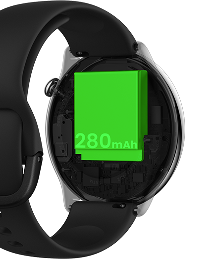 AMAZFIT Smartwatch Reloj Inteligente Amazfit Gtr Mini Sport Negro