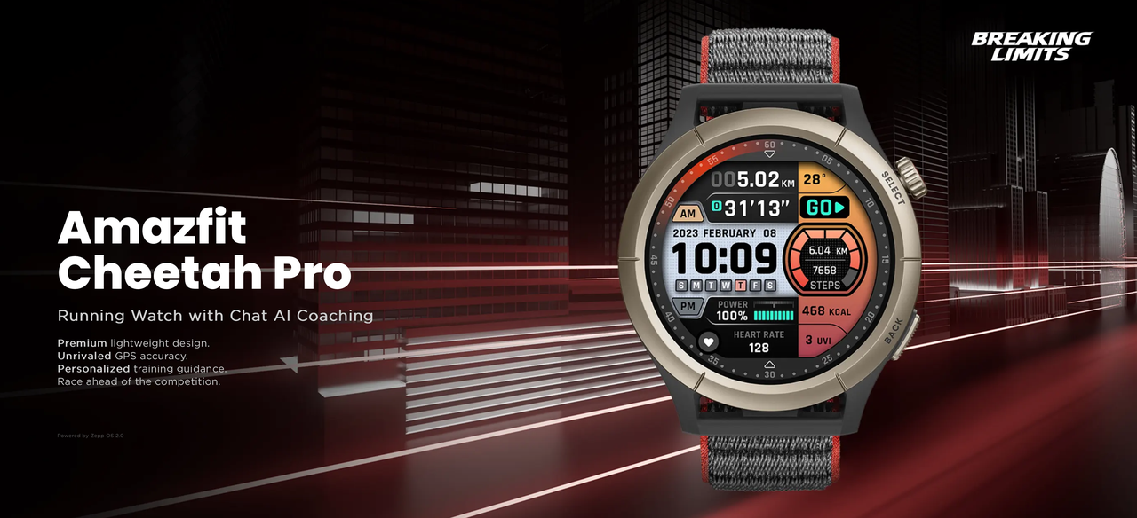 Report on the new product launch of Amazfit Cheetah Series, the, amazfit  cheetah pro