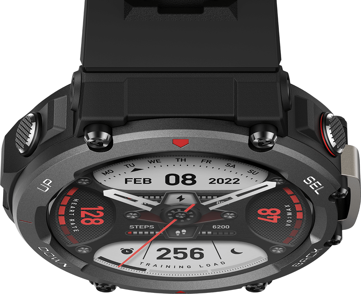 Amazfit T-Rex 2 Smart Watch for Men, Dual-Band & 6 Satellite Positioning,  850037656622