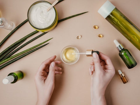 serum casero con aceite de almendras 