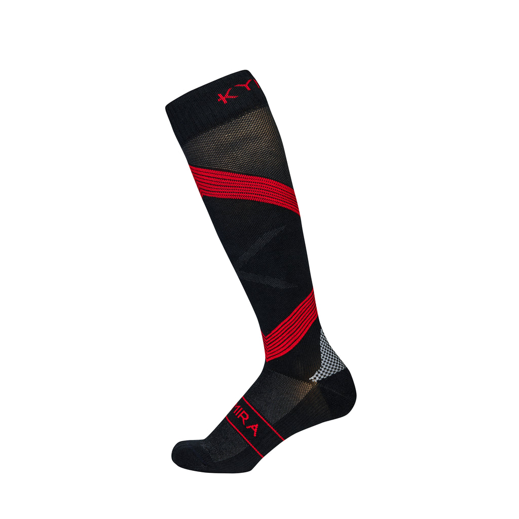 Infrared Compression Socks - Black & Red – KYMIRA Sport