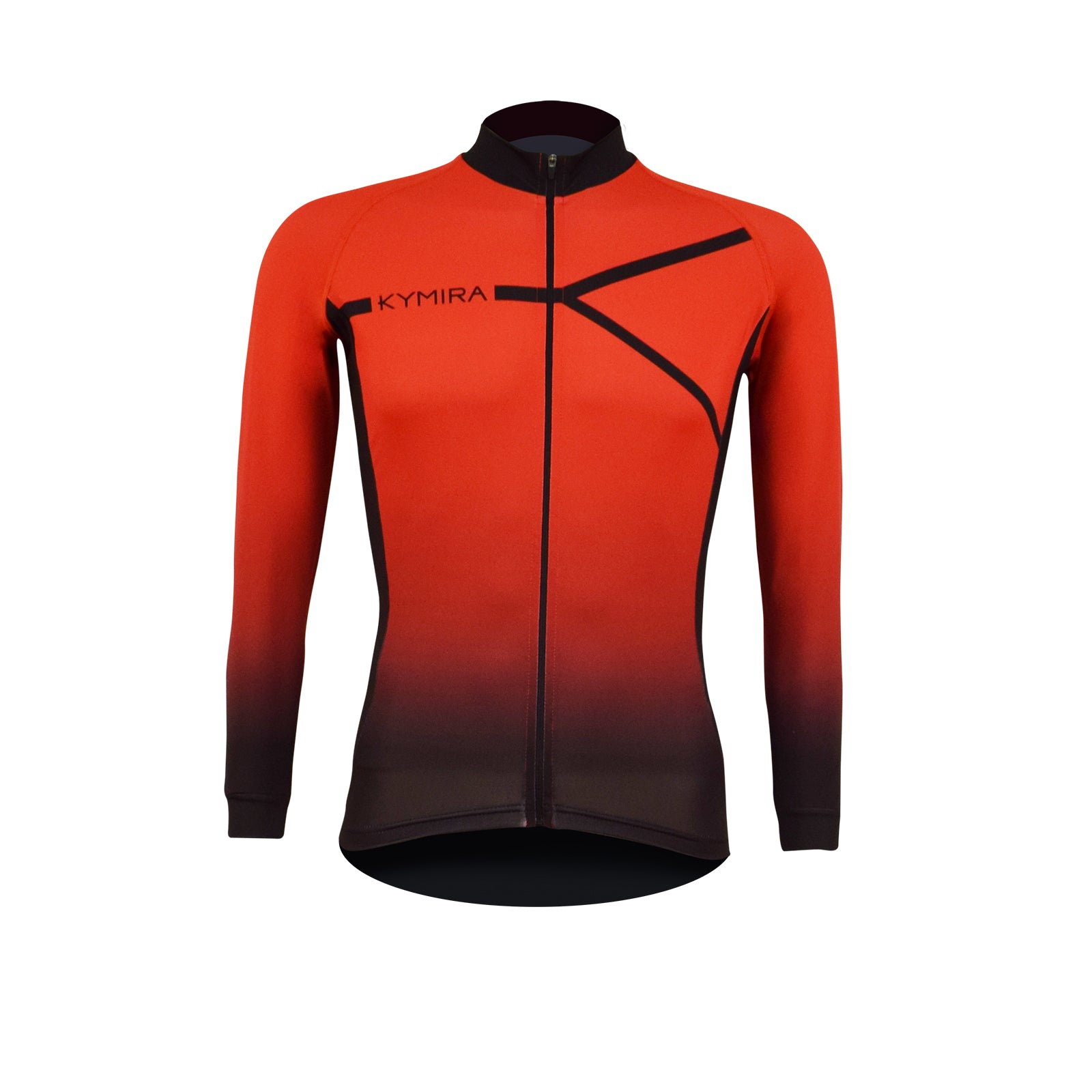 black red cycling jersey