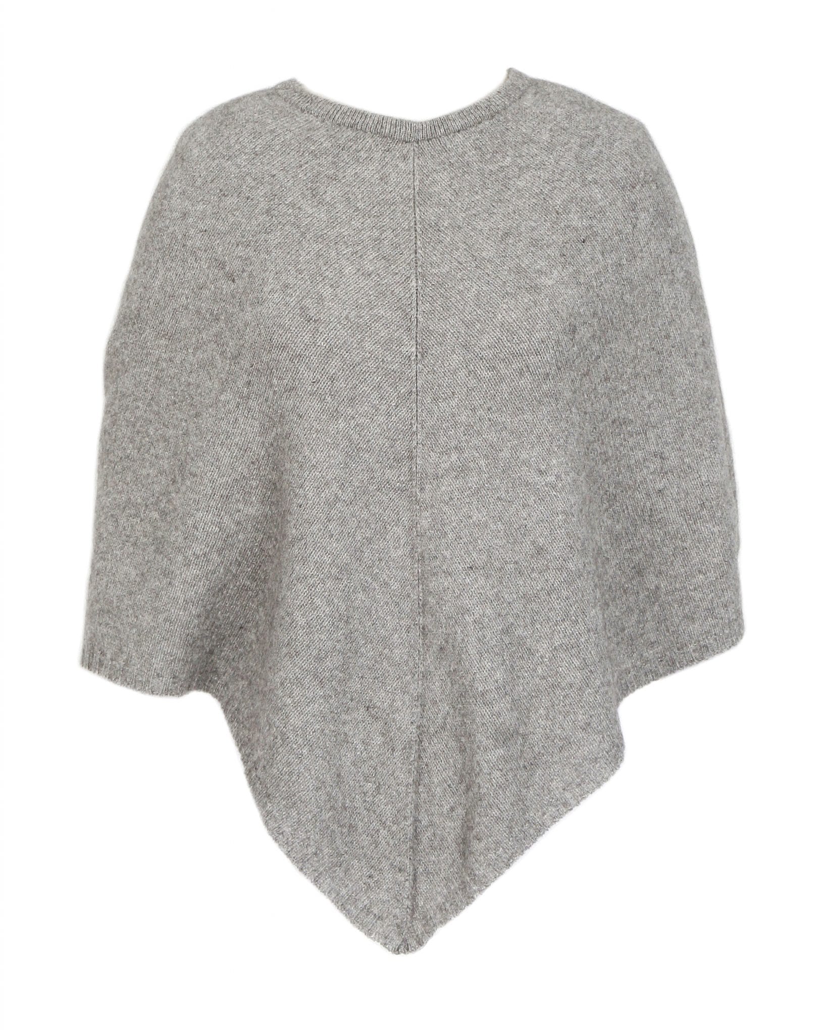 Possum Merino Plain Poncho - Lothlorian Knitwear – Possum Boutique NZL