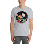 Load image into Gallery viewer, Kabuki Actor With Knife Japanese Woodblock Art Print ( Unisex T-Shirt)
