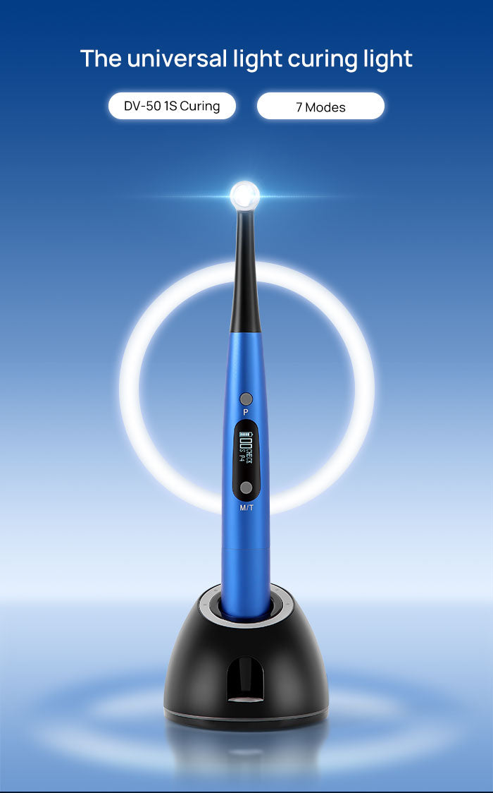 Woodpecker Dental ILED MAX Curing Light 1 Sec Resin Cure Lamp 2600mw Metal  Head