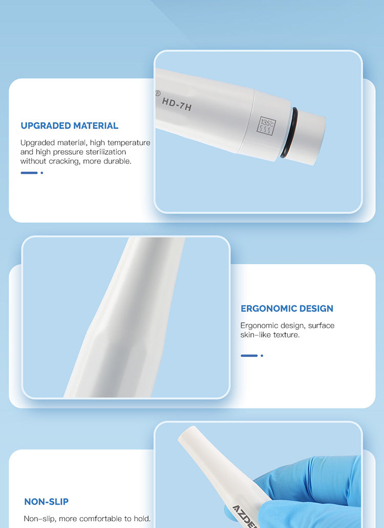 AZDENT Ultrasonic Piezo Scaler Handpiece HD-7H Upgraded - azdentall.com