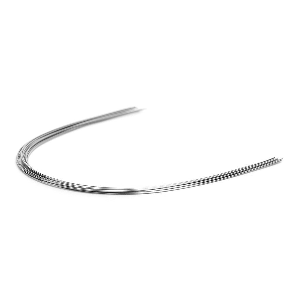 AZDENT Dental Orthodontic Archwire Stainless Steel Round Natural Full Size 10pcs/Pack-azdentall.com