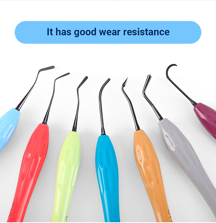 Dental Resin Filler Restorative Instrument Aesthetic Restoration Knife Silicone Handle - azdentall.com