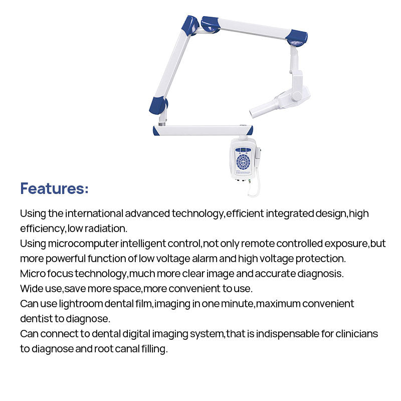 Dental Panoramic X-Ray Machine Portable Wall Mounted