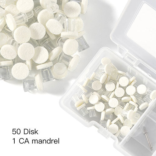 Dental Disposable Composite Polishing Disk for High Gloss Polishing of Composite 50 Disks+1 CA Mandrel - azdentall.com