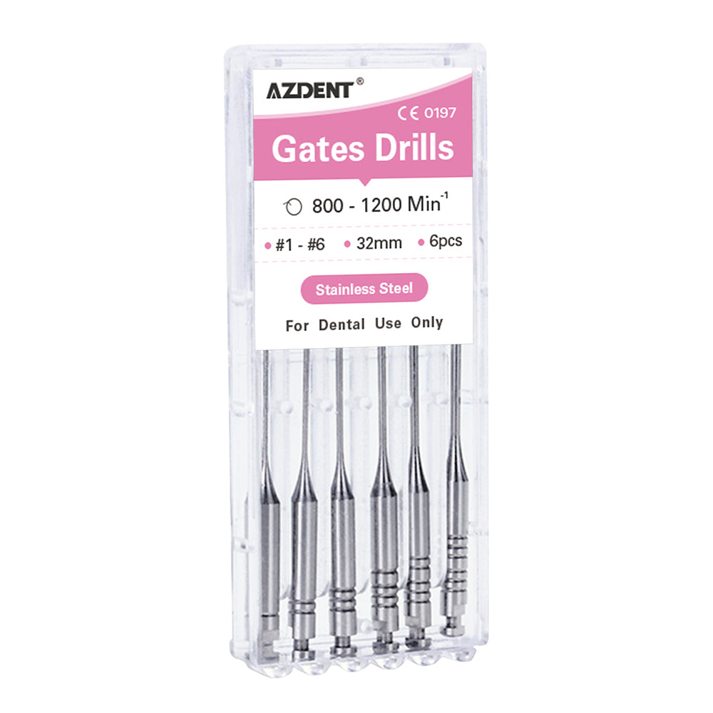 Engine Files Staniless Steel Gates Drill 32mm #1-6 6/Box