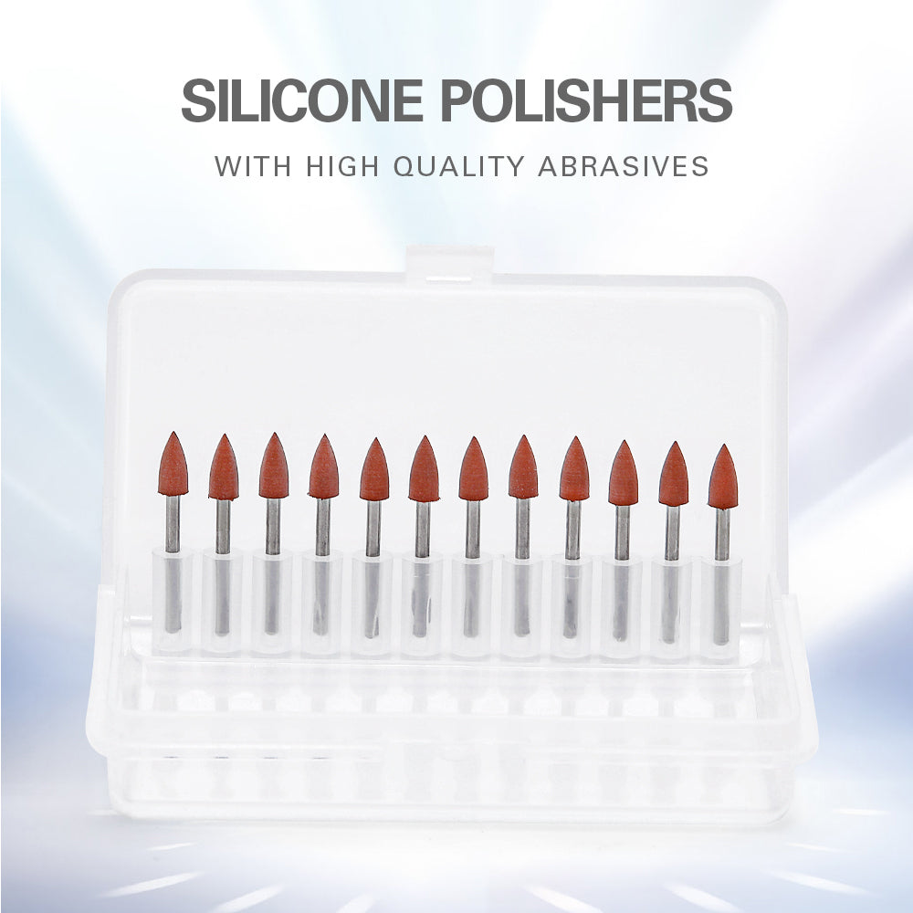 Dental Silicone Polisher Abrasive FG 12pcs/box