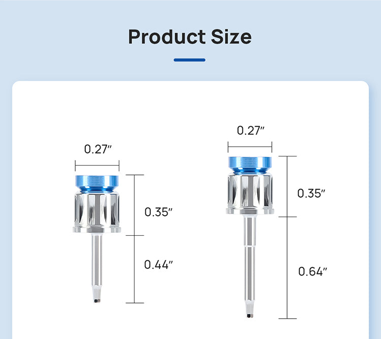 Dental Universal Implant Driver Kit / Drivers / Torque Wrench - azdentall.com