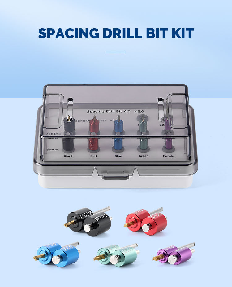 Dental Drill Guide and Implant Positioning Kit Spacing Drill Bit Kit - azdentall.com