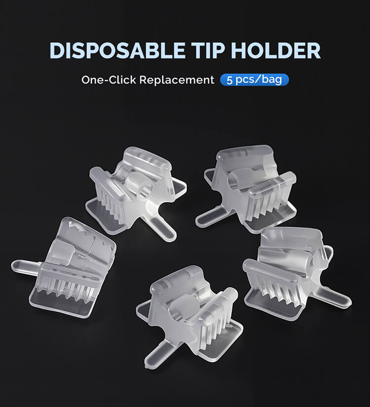 Dental Bite Block Occlusal Pad with Saliva Ejector Hole Clear Small/Large 5pcs/Pack - azdentall.com