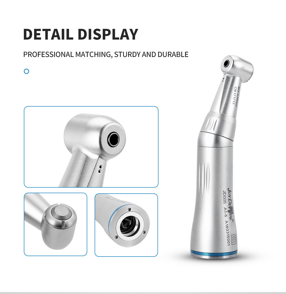 Dental Internal Water Contra Angle Low Speed Handpiece