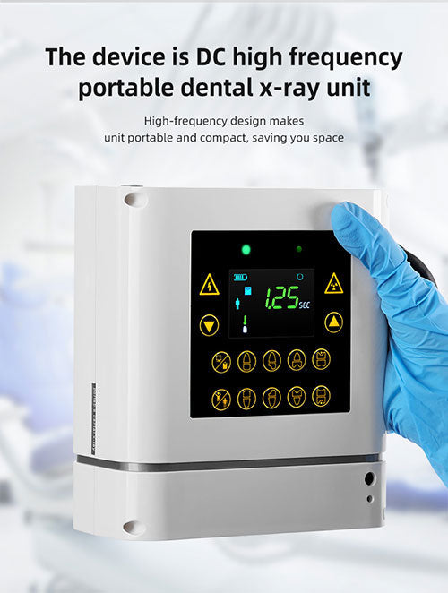 Dental Handheld Portable X Ray Machine High Frequency RAY-200 - azdentall.com