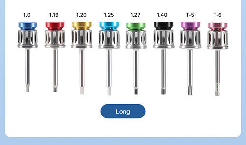 Dental Universal Implant Driver Kit 16pcs Colorful Drivers With Electronic Torque Wrench 10-50Ncm - azdentall.com