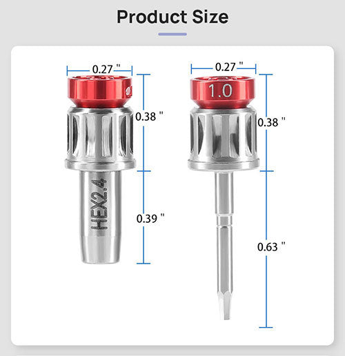 Dental Color Implant Restoration Tool Kit 14pcs Drivers With Torque Wrench and Carrying Device - azdentall.com