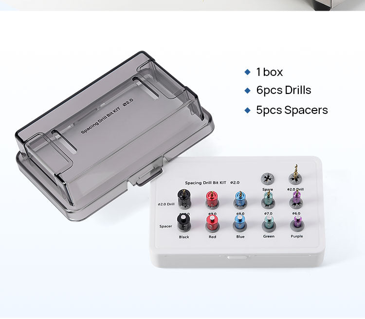 Dental Drill Guide and Implant Positioning Kit Spacing Drill Bit Kit - azdentall.com