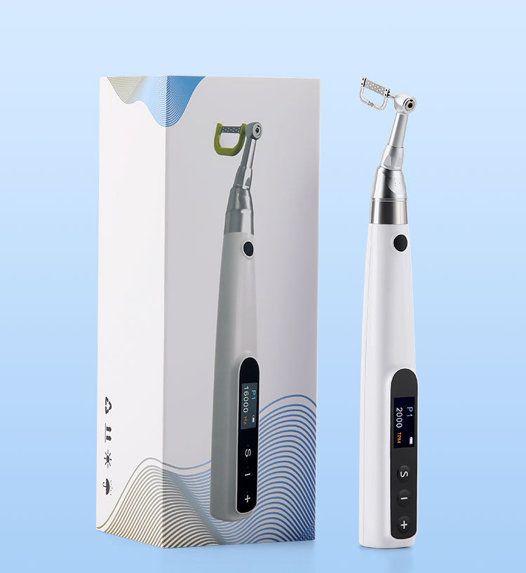 Dental Wireless Electric Orthodontic Handpiece Interproximal System Prophy Motor & 5pcs Strips - azdentall.com