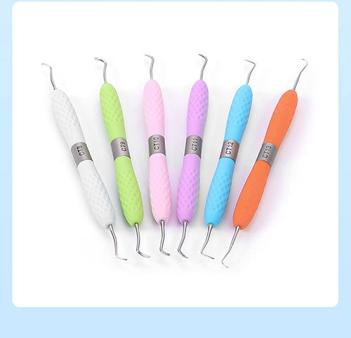 Dental Restoration Instruments Enamel Chisel Set 6 Models - azdentall.com