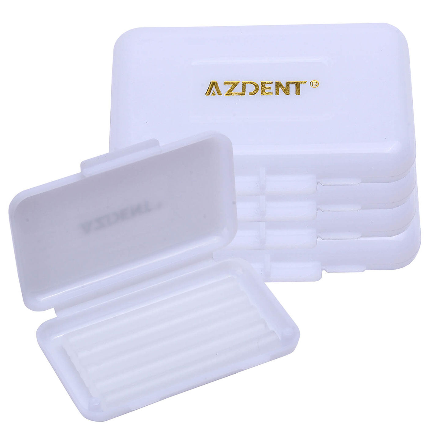 AZDENT Dental Orthodontic Wax Braces Wax 5 Strips/Box Unscented