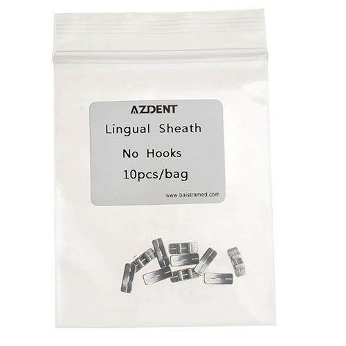 AZDENT Lingual Sheath Teeth Treat Rotation Accessory No Hooks 10pcs/Bag - azdentall.com