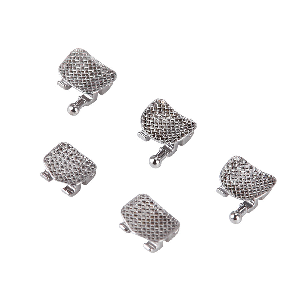 AZDENT Dental Metal Brackets Mini Edgewise Slot .022 Hooks on 345 20pcs/Pack - azdentall.com