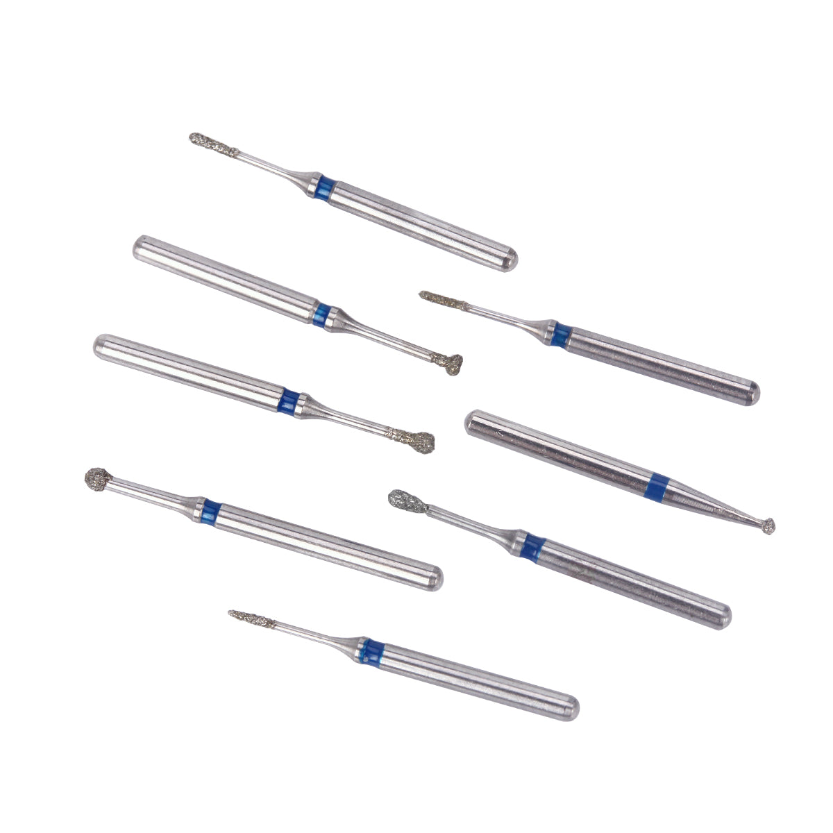 AZDENT Dental Diamond Bur FG-115 Minimally Invasive Cavity Preparation Coarse Kit 8pcs/Kit