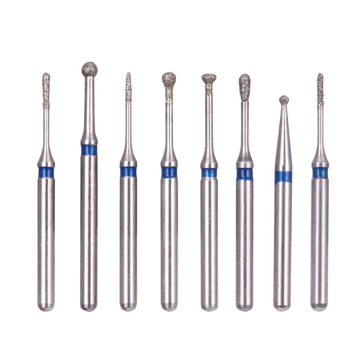 AZDENT Dental Diamond Bur FG-115 Minimally Invasive Cavity Preparation Coarse Kit 8pcs/Kit