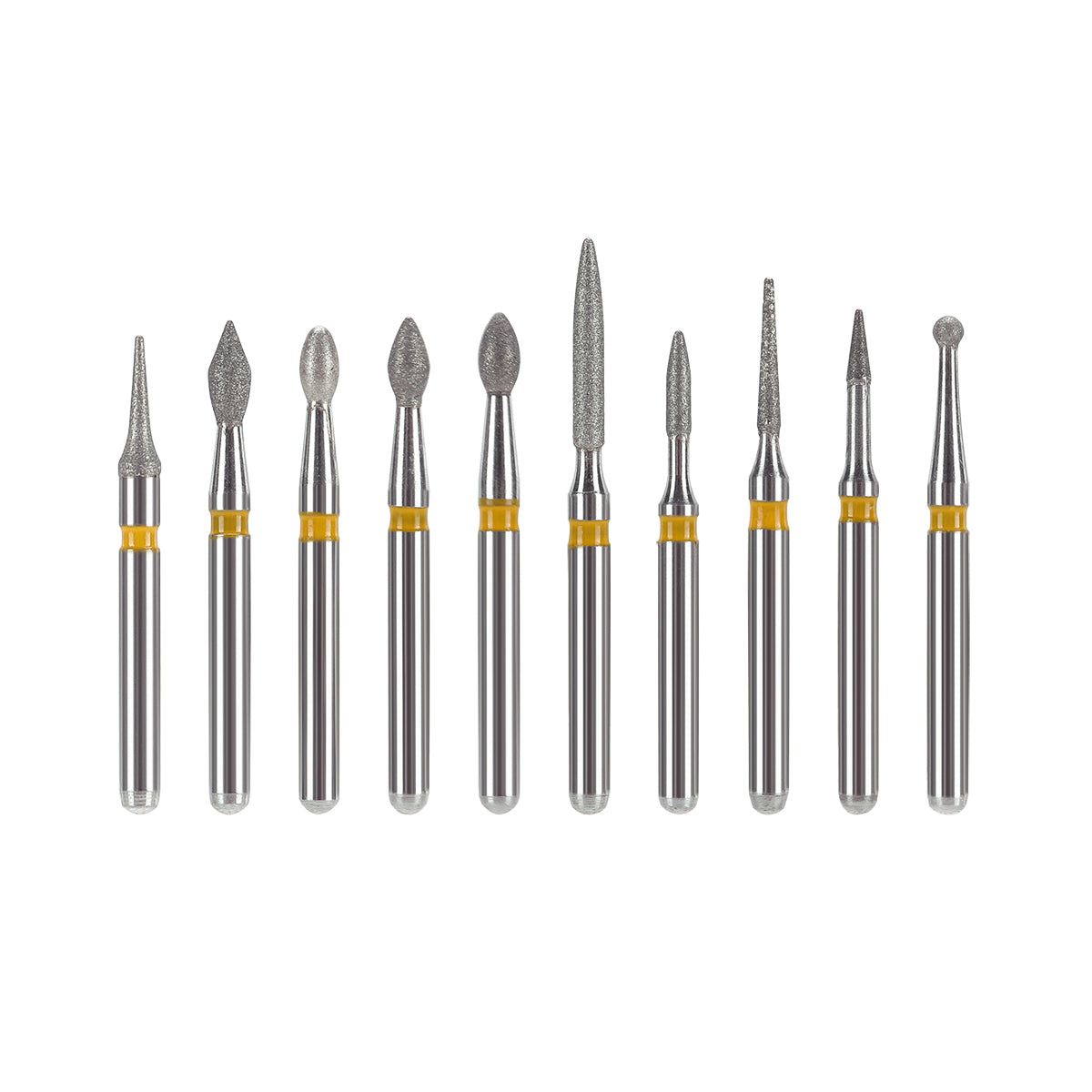 AZDENT Dental Diamond Bur FG-117 Composite Repair Kit 10pcs/Kit