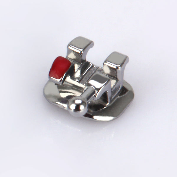 AZDENT Dental Mini Orthodontic Metal Brackets Braces MBT .022 Hooks on 345 Laser Mark 20pcs/Box - azdentall.com