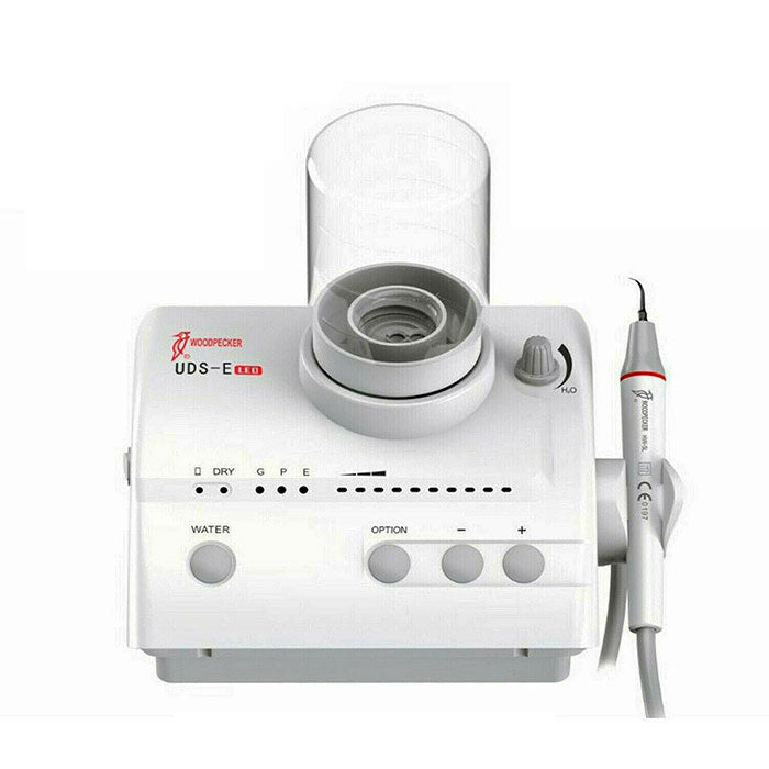 Woodpecker UDS-E LED Ultrasonic Scaler Kit Detachable Handpiece 8 Tips Scaling+Perio+Endo 2 Water Bottles - azdentall.com